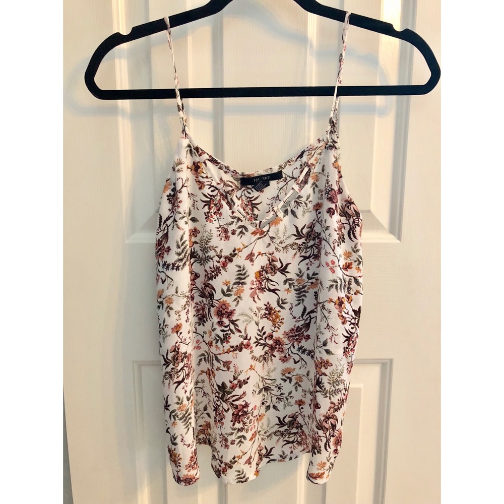 Forever 21 Floral Print Cami Blouse